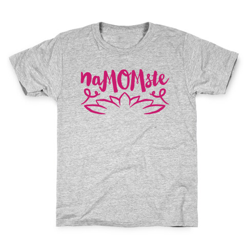 NaMOMste Yoga Mom Parody Kids T-Shirt