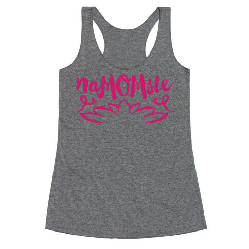 NaMOMste Yoga Mom Parody Racerback Tank Top