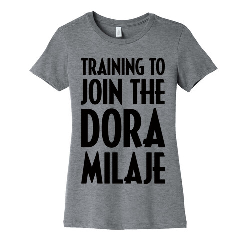 Training To Join The Dora Milaje Womens T-Shirt