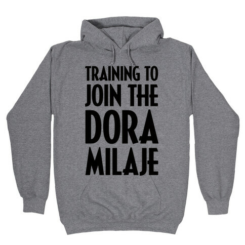 Training To Join The Dora Milaje Hooded Sweatshirt