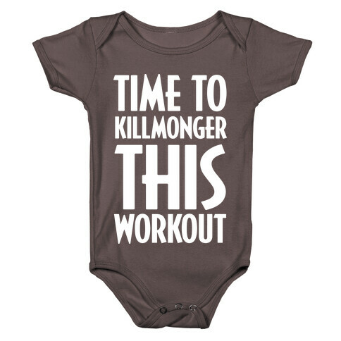 Time To Killmonger This Workout Baby One-Piece
