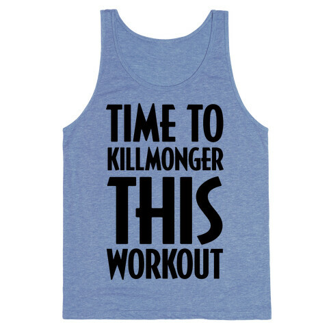 Time To Killmonger This Workout Tank Top