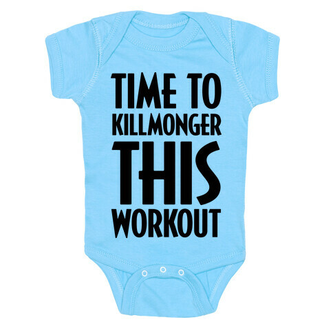 Time To Killmonger This Workout Baby One-Piece
