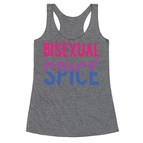 Bisexual Spice Racerback Tank Top