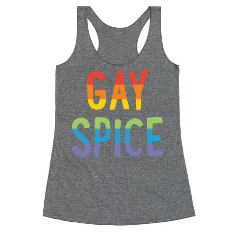 Gay Spice Racerback Tank Top