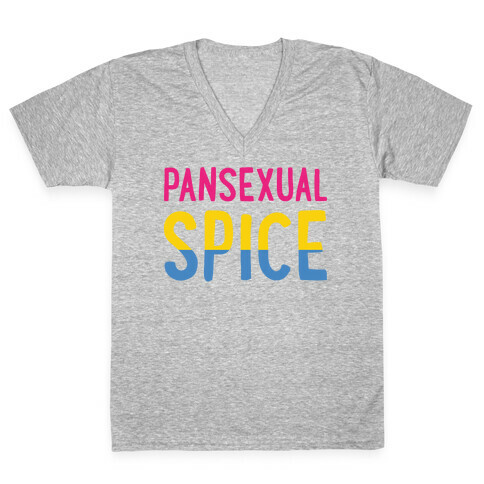 Pansexual Spice V-Neck Tee Shirt