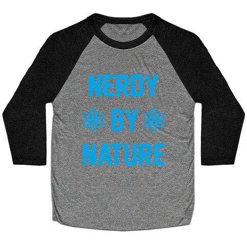 Nerdy By Nature Baseball Tee