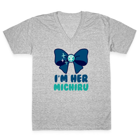 I'm Her Michiru (1 of 2) V-Neck Tee Shirt