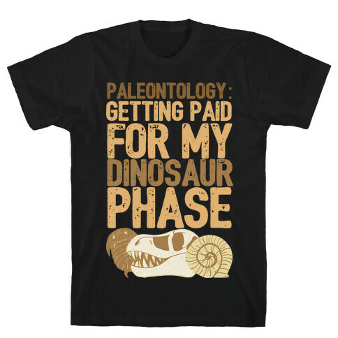 Paleontology: Getting Paid for my Dinosaur Phase T-Shirt