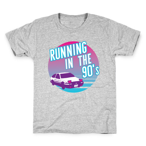 Running in the 90's  Kids T-Shirt