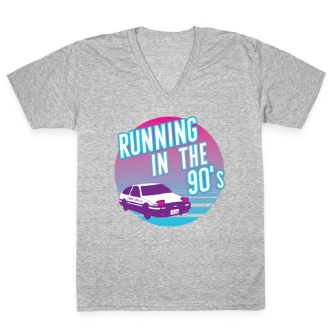 Running in the 90's  V-Neck Tee Shirt