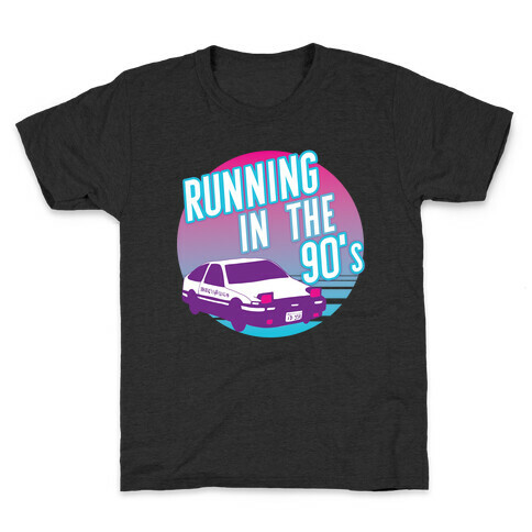 Running in the 90's  Kids T-Shirt