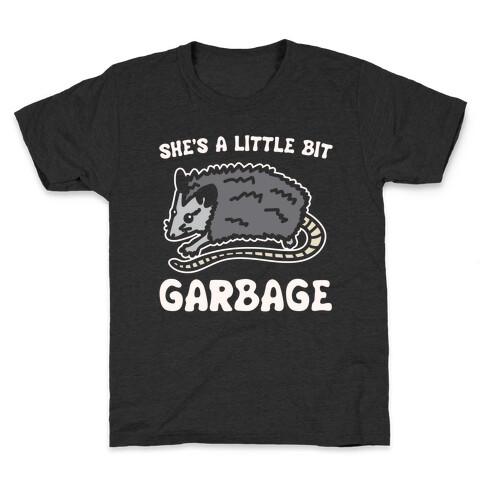 I'm A Little Bit Country She's A Little Bit Garbage Pairs Shirt White Print Kids T-Shirt