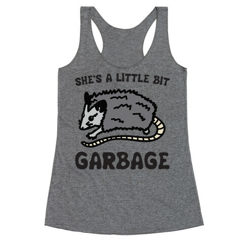 I'm A Little Bit Country She's A Little Bit Garbage Pairs Shirt Racerback Tank Top