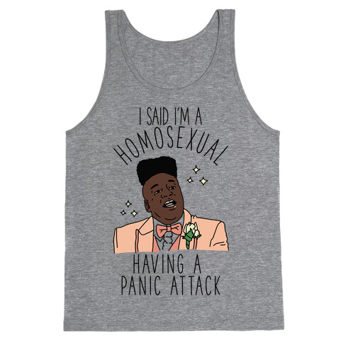 Homosexual Having a Panic Attack Tank Top