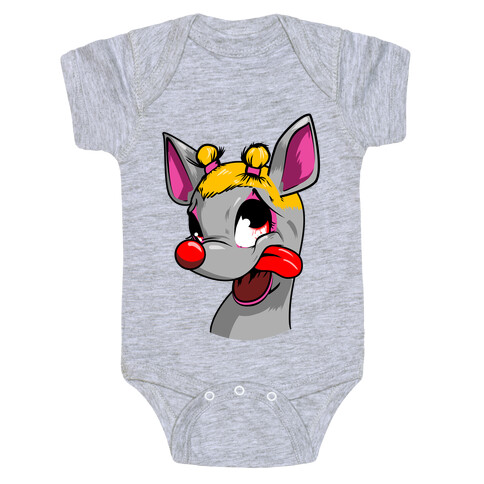 Rudolph the Ratchet Reindeer (No Text) Baby One-Piece