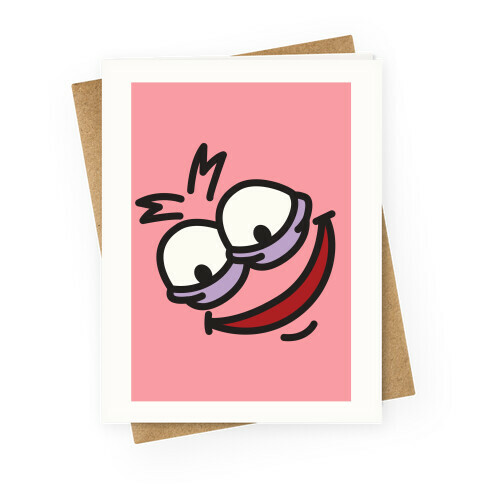 Savage Patrick Greeting Card