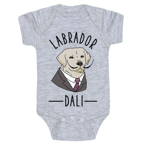 Labrador Dali Baby One-Piece
