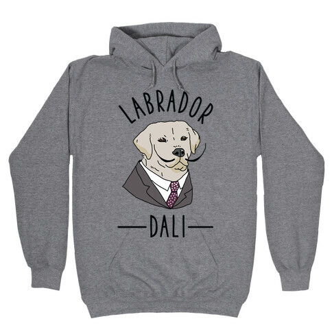 Labrador Dali Hooded Sweatshirt