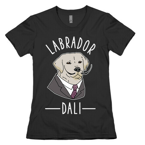 Labrador Dali  Womens T-Shirt