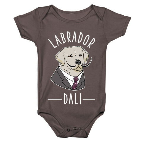 Labrador Dali  Baby One-Piece