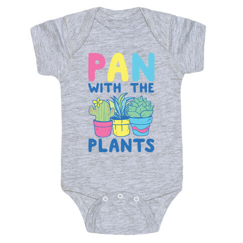 Pan with the Plants Baby One-Piece