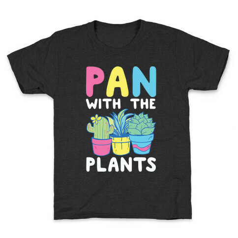 Pan with the Plants Kids T-Shirt