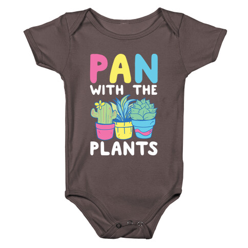 Pan with the Plants Baby One-Piece