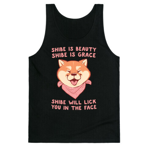 Shibe is Beauty, Shibe is Grace Tank Top