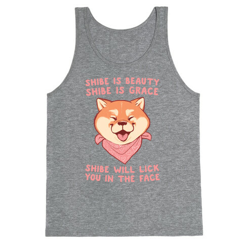 Shibe is Beauty, Shibe is Grace Tank Top