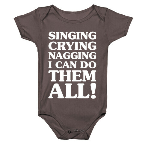 Singing Crying Nagging Baby One-Piece