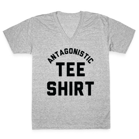 Antagonistic Tee Shirt V-Neck Tee Shirt
