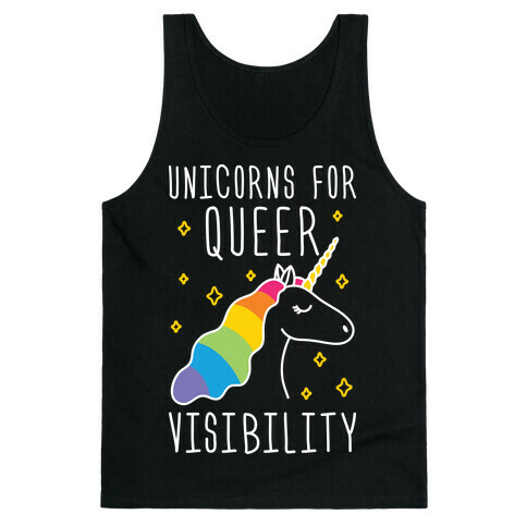 Unicorns For Queer Visibility Tank Top