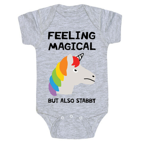 Feeling Magical But Also Stabby Baby One-Piece