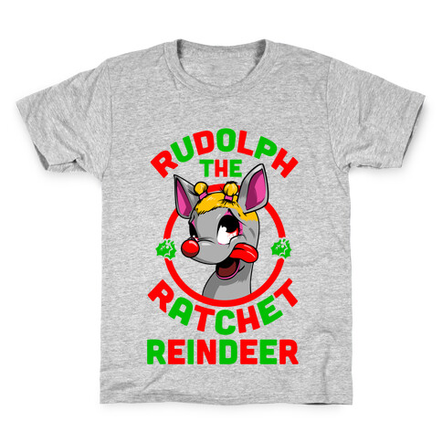 Rudolph the Ratchet Reindeer Kids T-Shirt