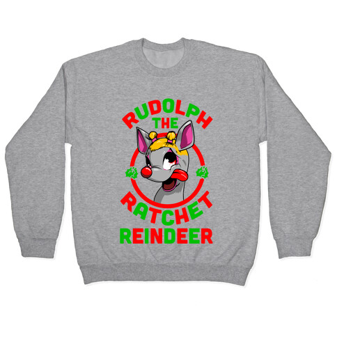 Rudolph the Ratchet Reindeer Pullover