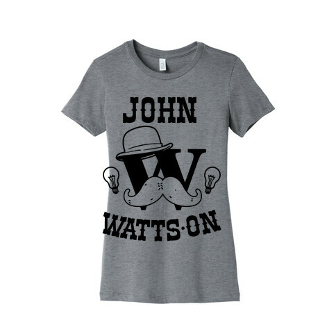 Sherlock Ohms Pair (John Watts On) Womens T-Shirt