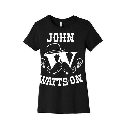 Sherlock Ohms Pair (John Watts On) Womens T-Shirt
