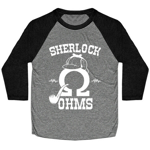 Sherlock Ohms Pair (Sherlock Ohms) Baseball Tee