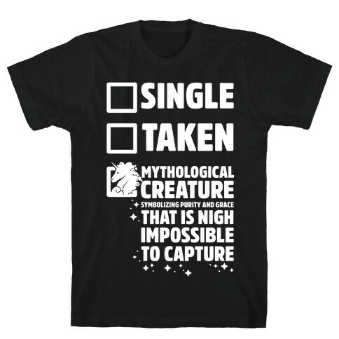 Single Taken Mythological Creature T-Shirt