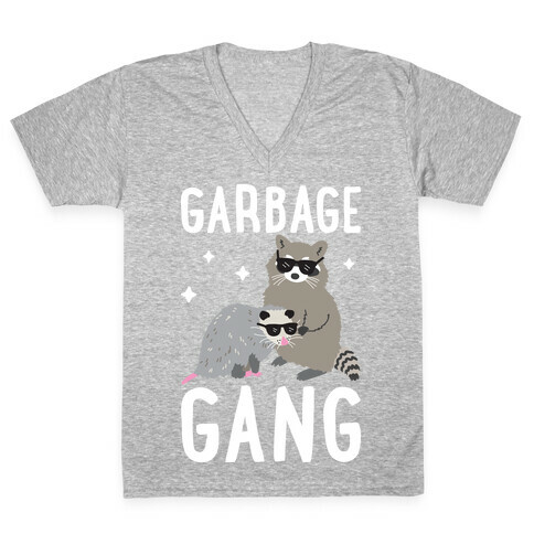 Garbage Gang V-Neck Tee Shirt