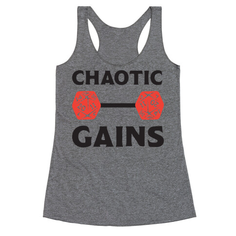 Chaotic Gains Racerback Tank Top