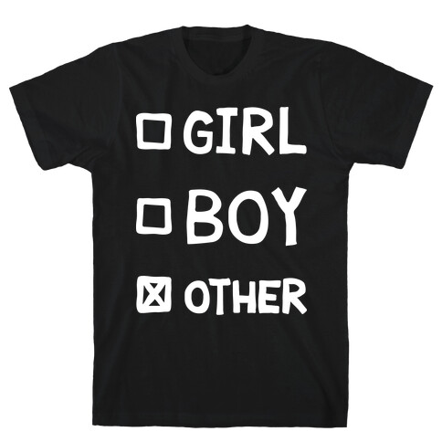 Non-Binary Gender Checklist T-Shirt