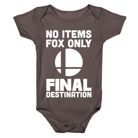 No Items, Fox Only, Final Destination  Baby One-Piece