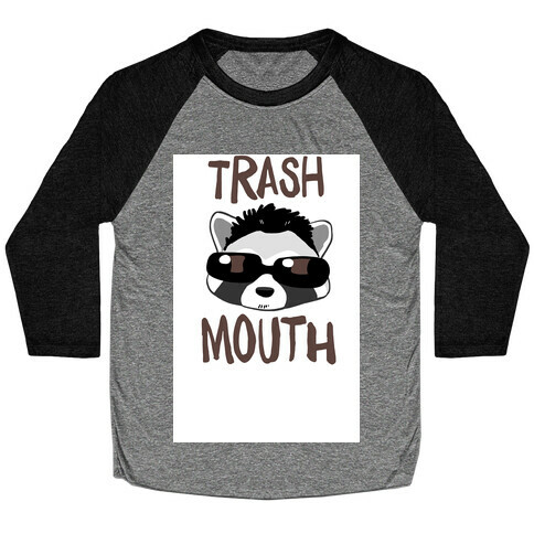 Trash Mouth Baseball Tee
