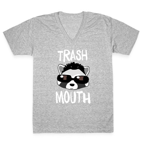 Trash Mouth V-Neck Tee Shirt