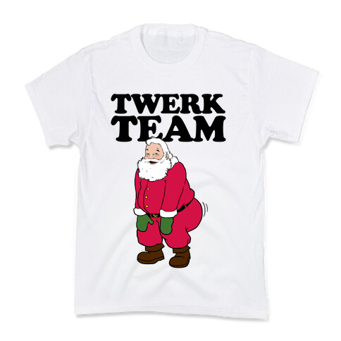 Twerk Team Santa Kids T-Shirt