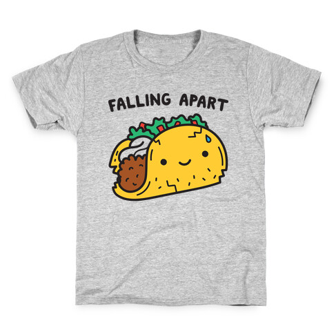 Falling Apart Taco Kids T-Shirt