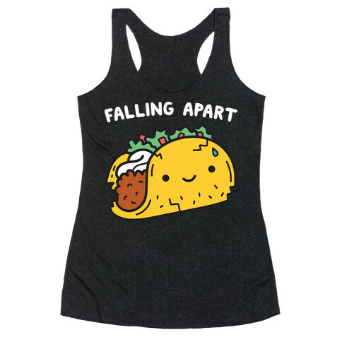 Falling Apart Taco Racerback Tank Top