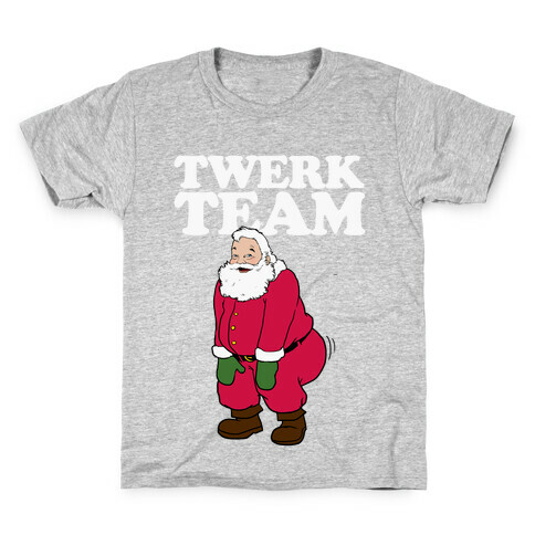 Twerk Team Santa Kids T-Shirt